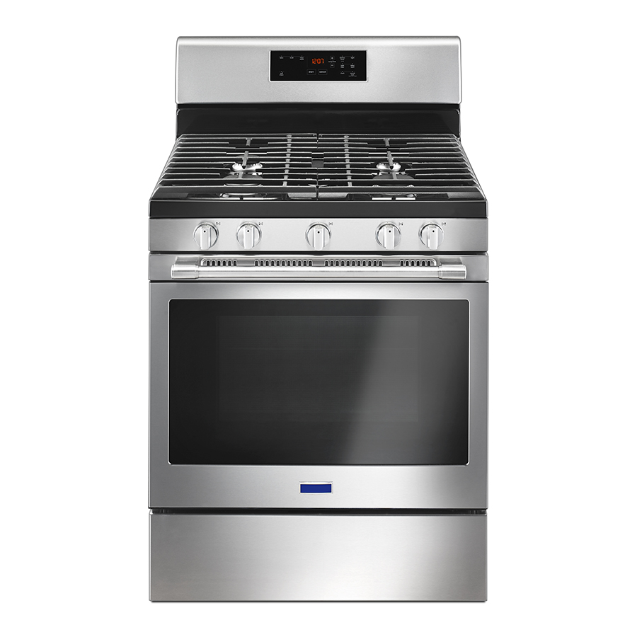 Domestic gas range