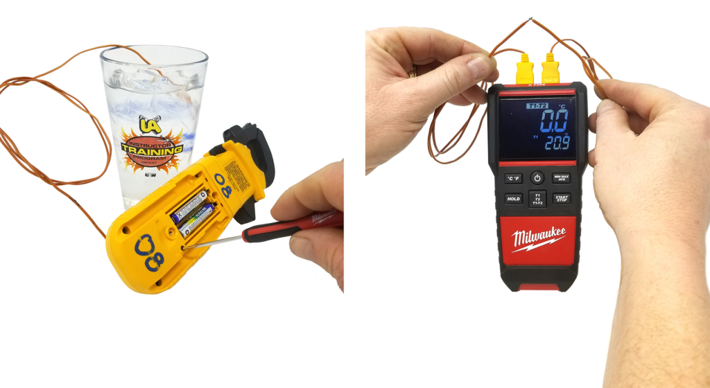 Calibrating DMM temperature readings
