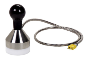 Flat-surface thermocouple probe