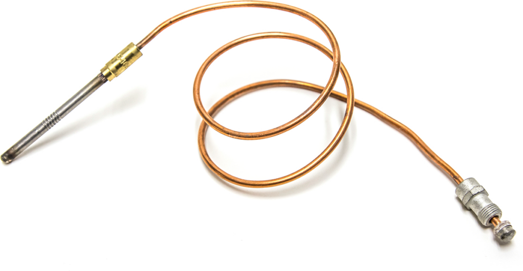 Pilot safety thermocouple.